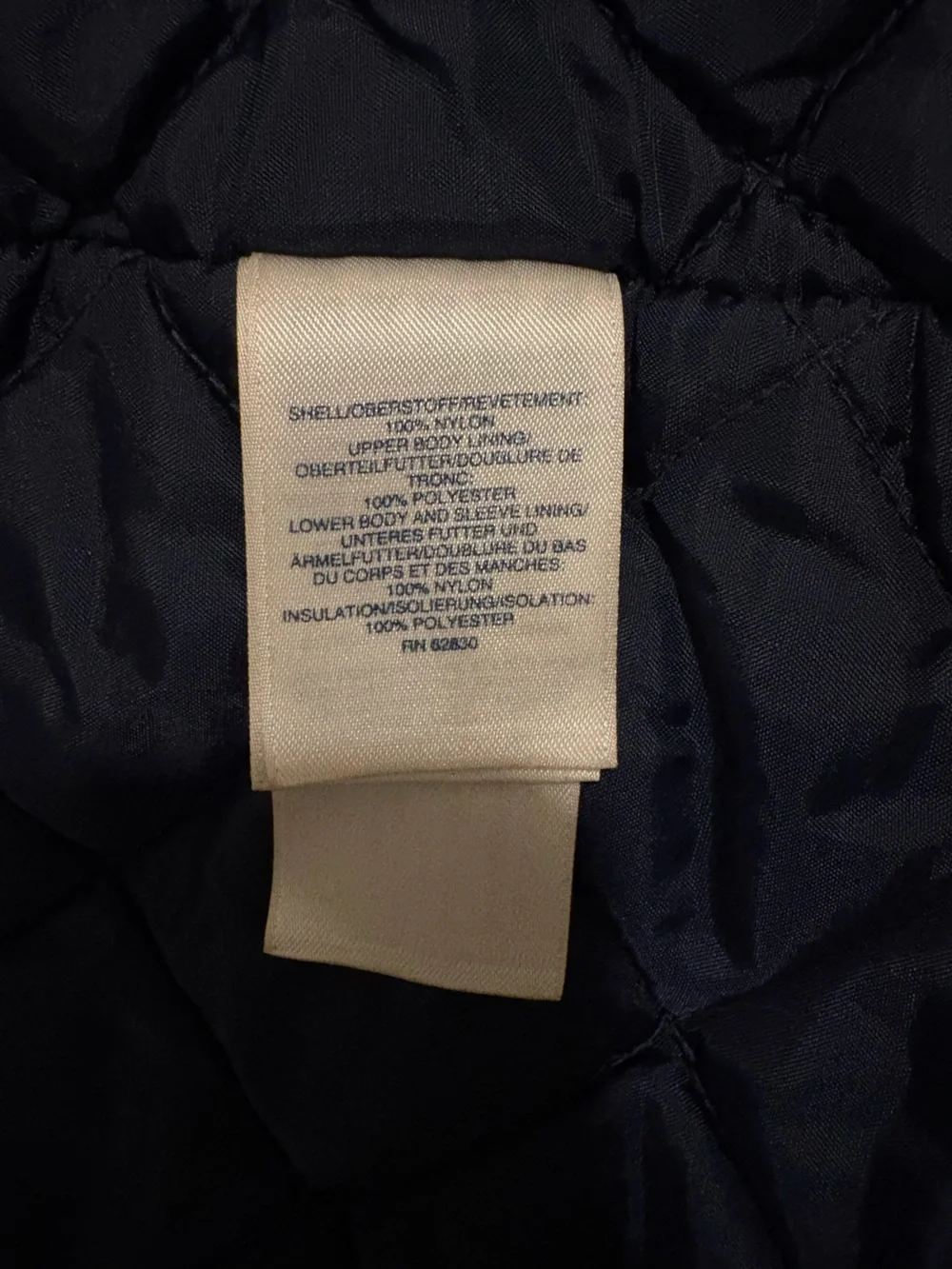 Lands' End Two-Tone Berry and Magenta Hooded Winter Coat